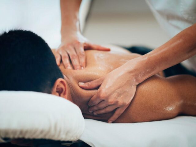 Massages help to relieve stress